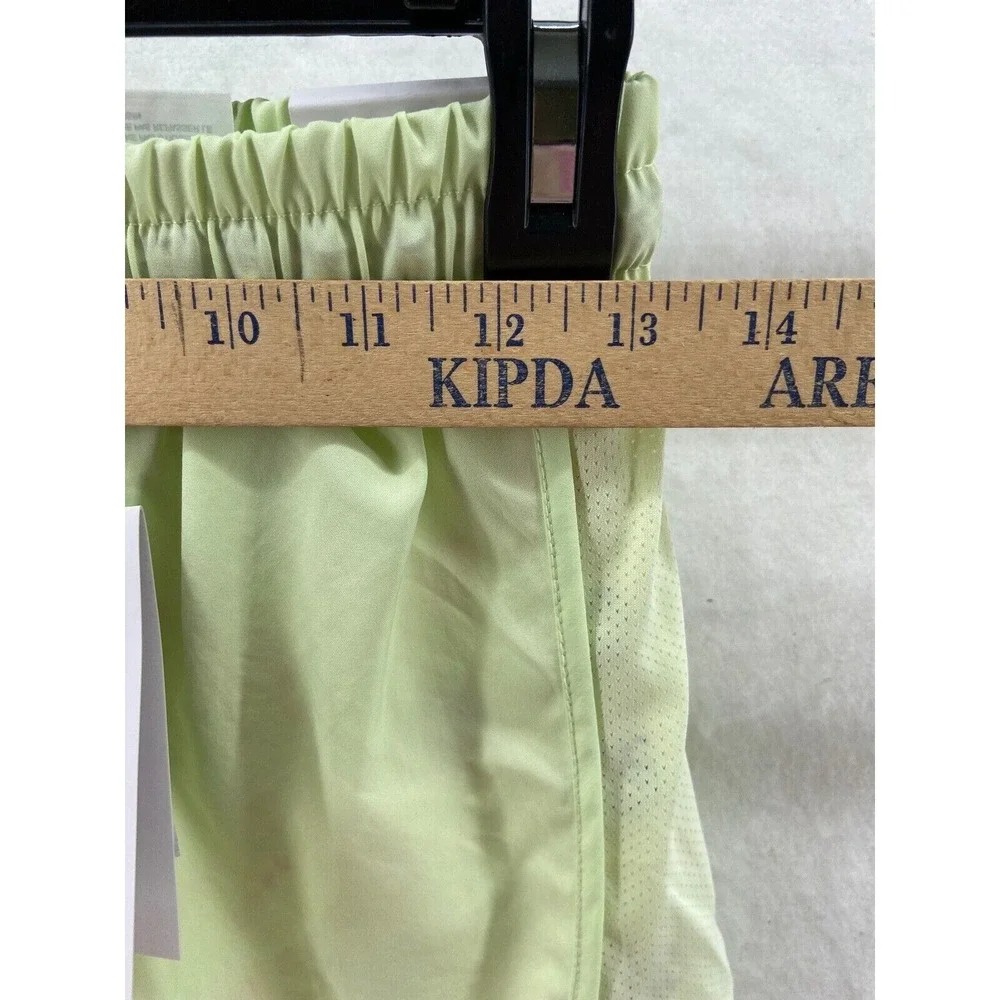 NWT Nike Shorts Girls Large Dri-FIT Tempo 2-in-1 Mongram Running Lime Ice $32.00